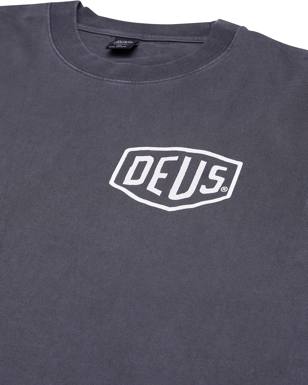 Garment Dyed Shield Tee - Anthracite