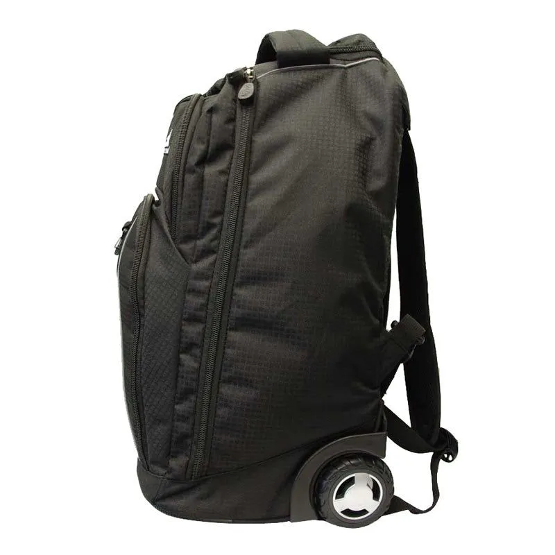 High Sierra Freewheel 17" Laptop Wheel Backpack Black
