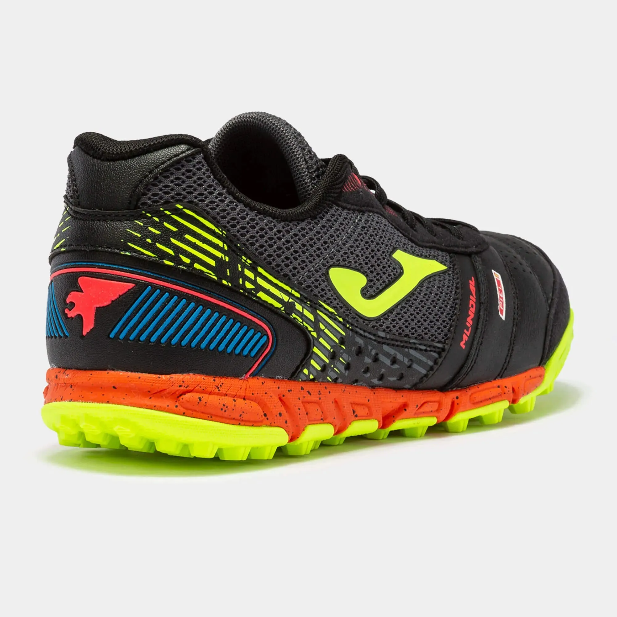 Joma Mundial 2201 Turf - Black-Green Fluor