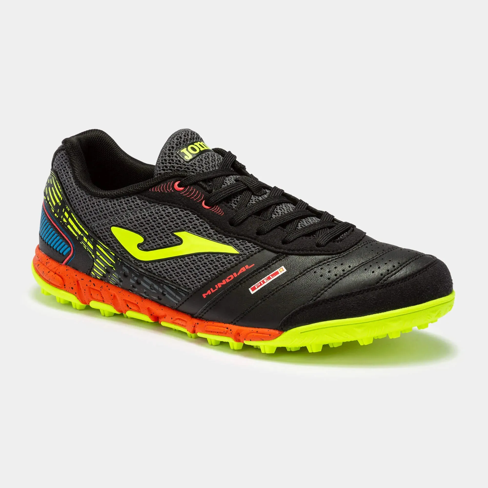 Joma Mundial 2201 Turf - Black-Green Fluor