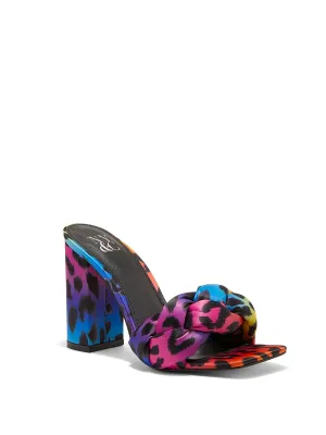 Lena Mule - Leopard-Print