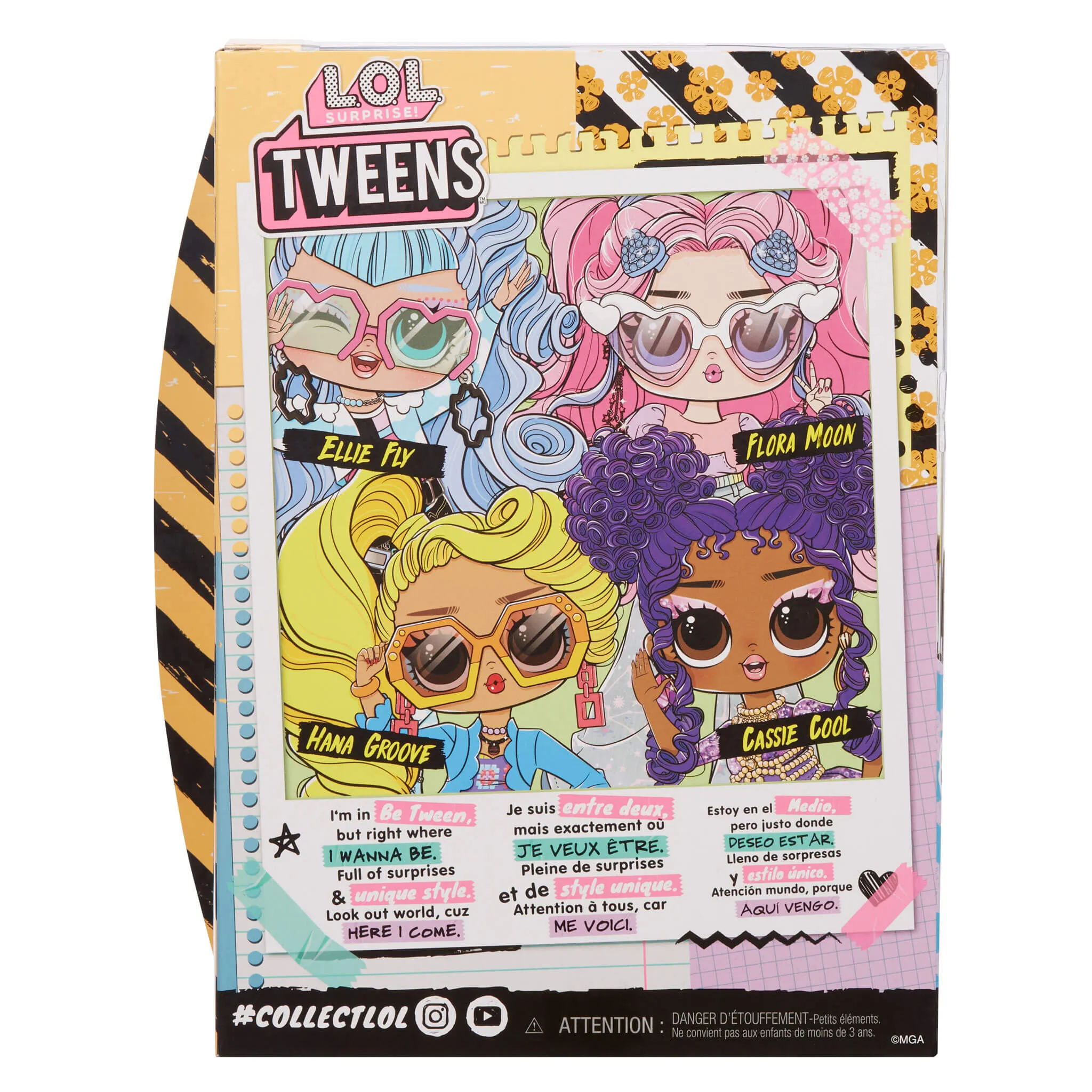 LOL Surprise Tweens Fashion Doll Cassie Cool with 10  Surprises