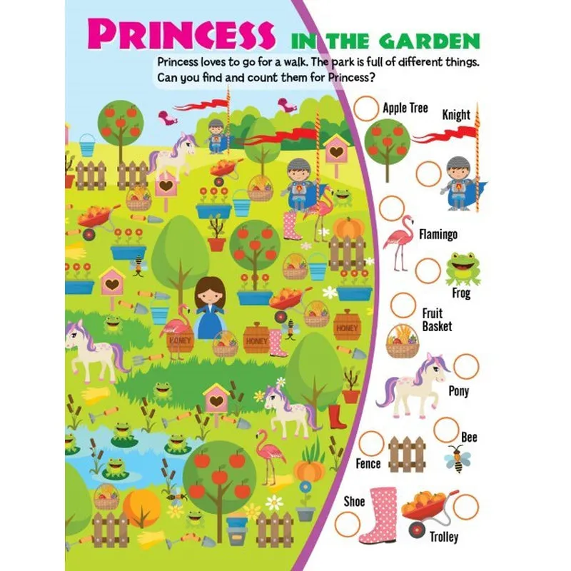 Look and Find  Princess (Activity Book)