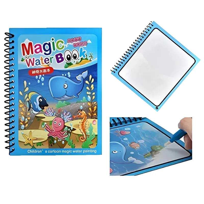 Magic Water Book Activity - 3 Pack