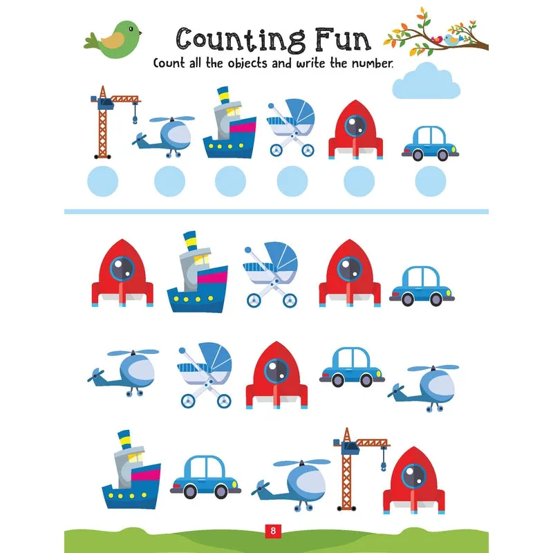 Maths Activity Book Age 4 