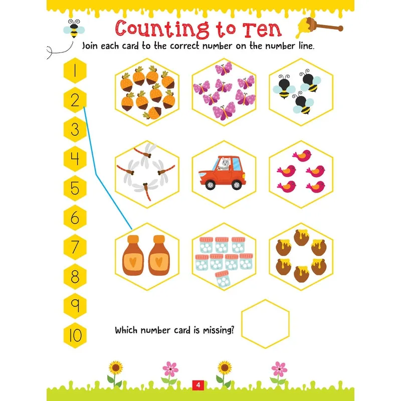 Maths Activity Book Age 4 