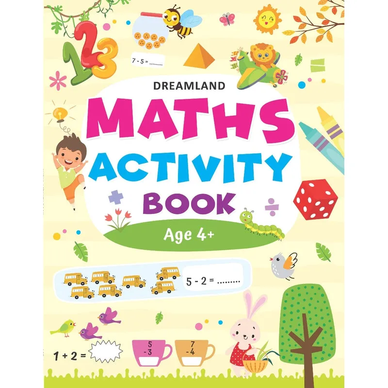 Maths Activity Book Age 4 