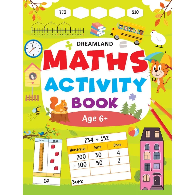 Maths Activity Book Age 6 