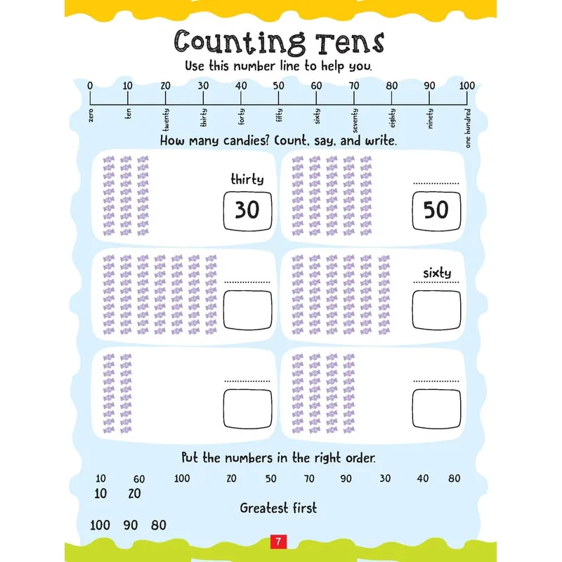 Maths Activity Book Age 6 