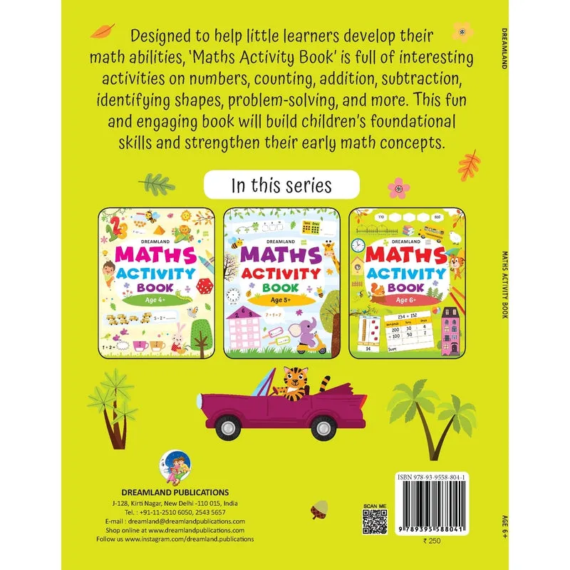 Maths Activity Book Age 6 
