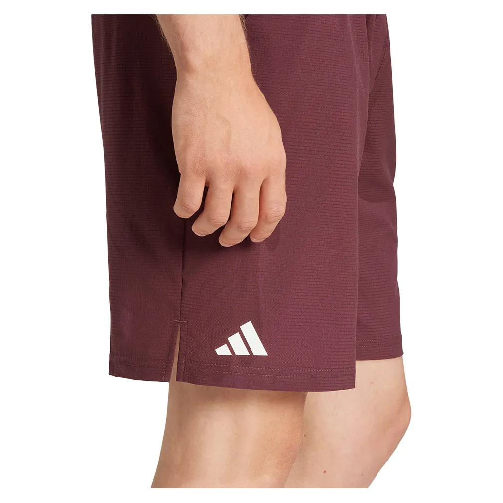 Men`s Ergo 9 inch Tennis Short Aurora Ruby