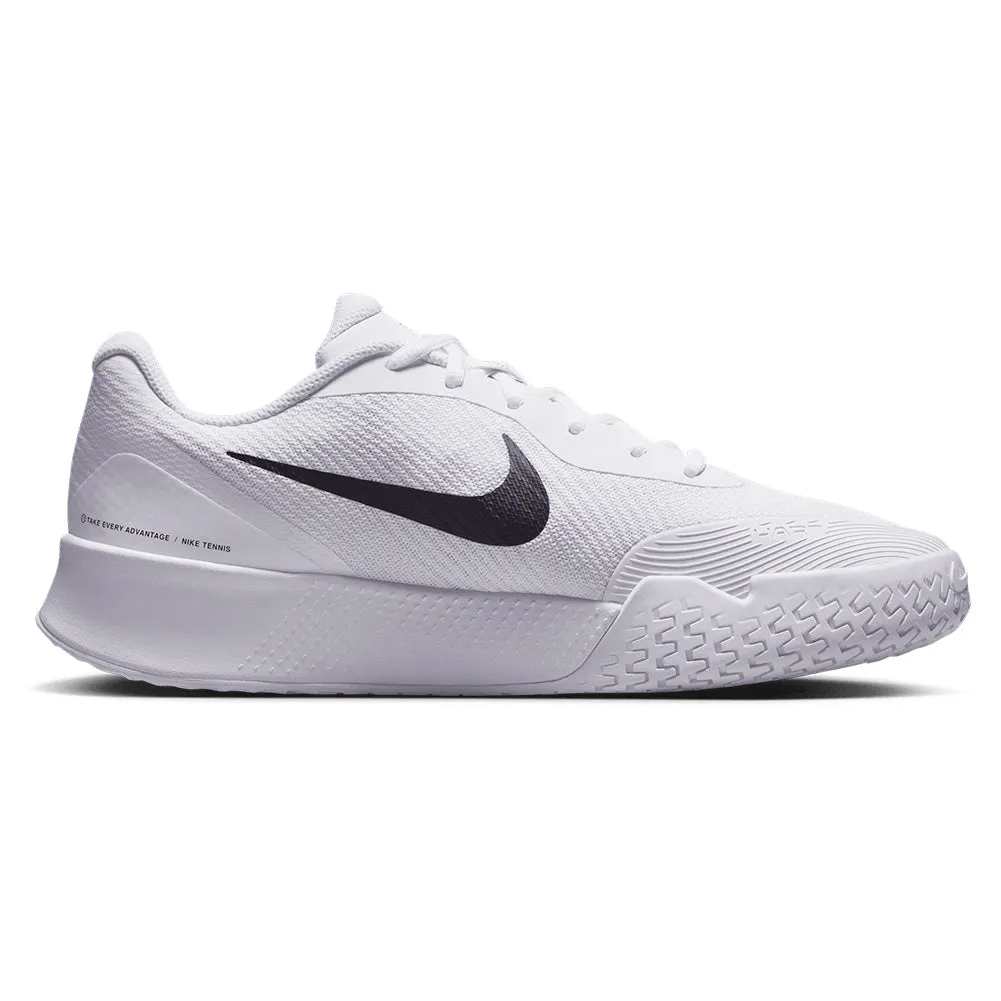 Men`s Vapor Lite 3 Tennis Shoes White and Black