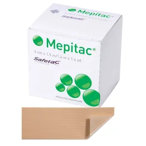 Molnlycke 298400 Mepitac Fixation Tape, Size 4cm x 150cm
