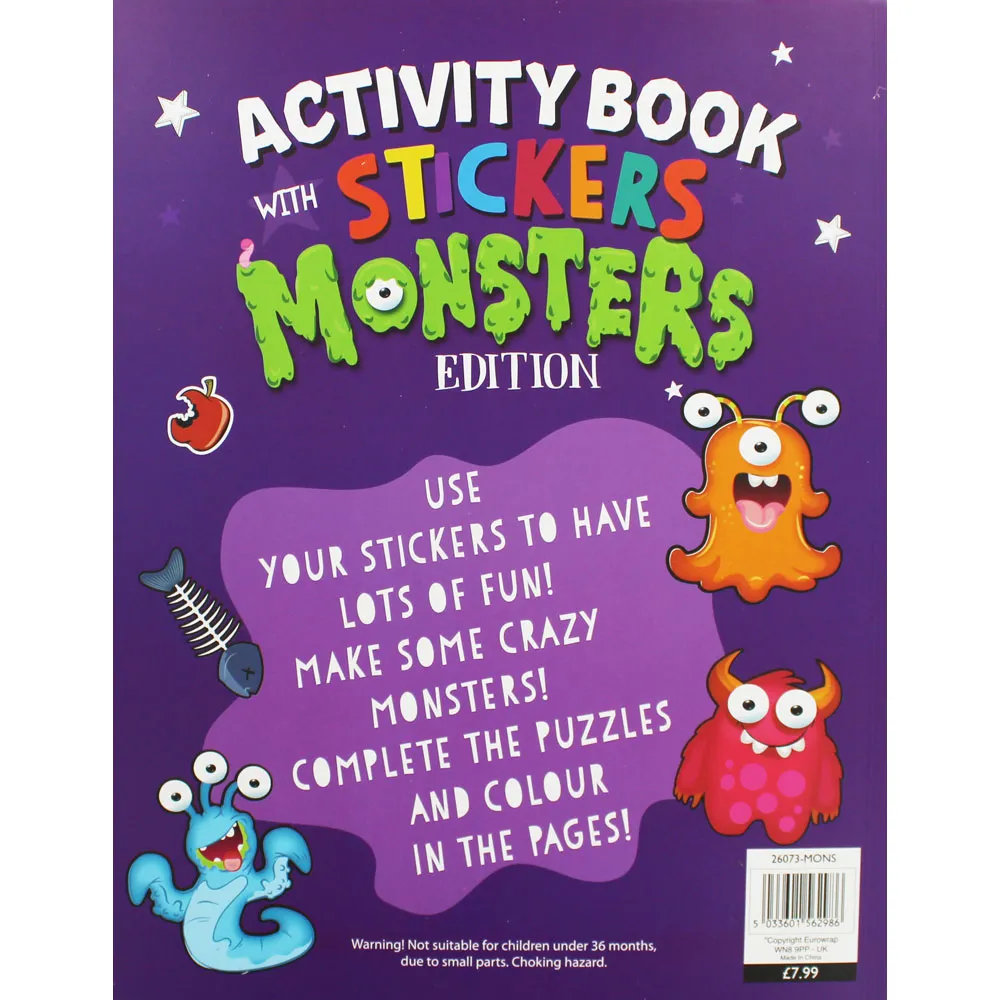 MONSTER ACTIVITY BOOK
