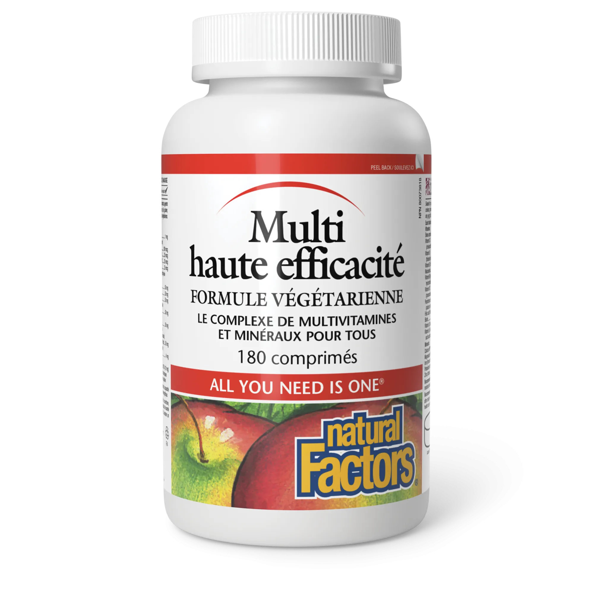 Multi haute efficacité Formule végétarienne