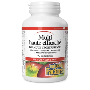 Multi haute efficacité Formule végétarienne