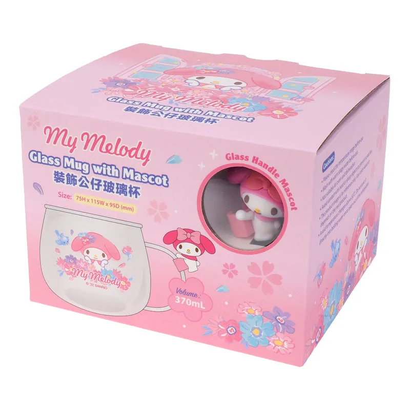 My Melody or Keroppi Glass Cup