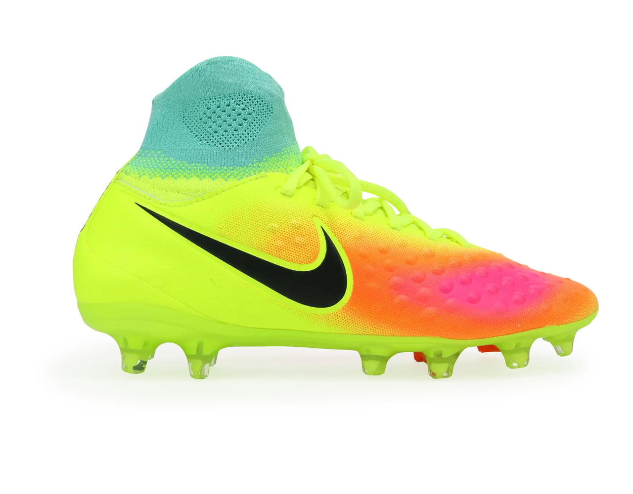 Nike Kids Magista Obra II FG Volt/Black/Total Orange