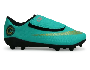 Nike Kids Mercurial Vapor 12 Club PS CR7 FG/MG Clear Jade/Black/Hyper Turquoise