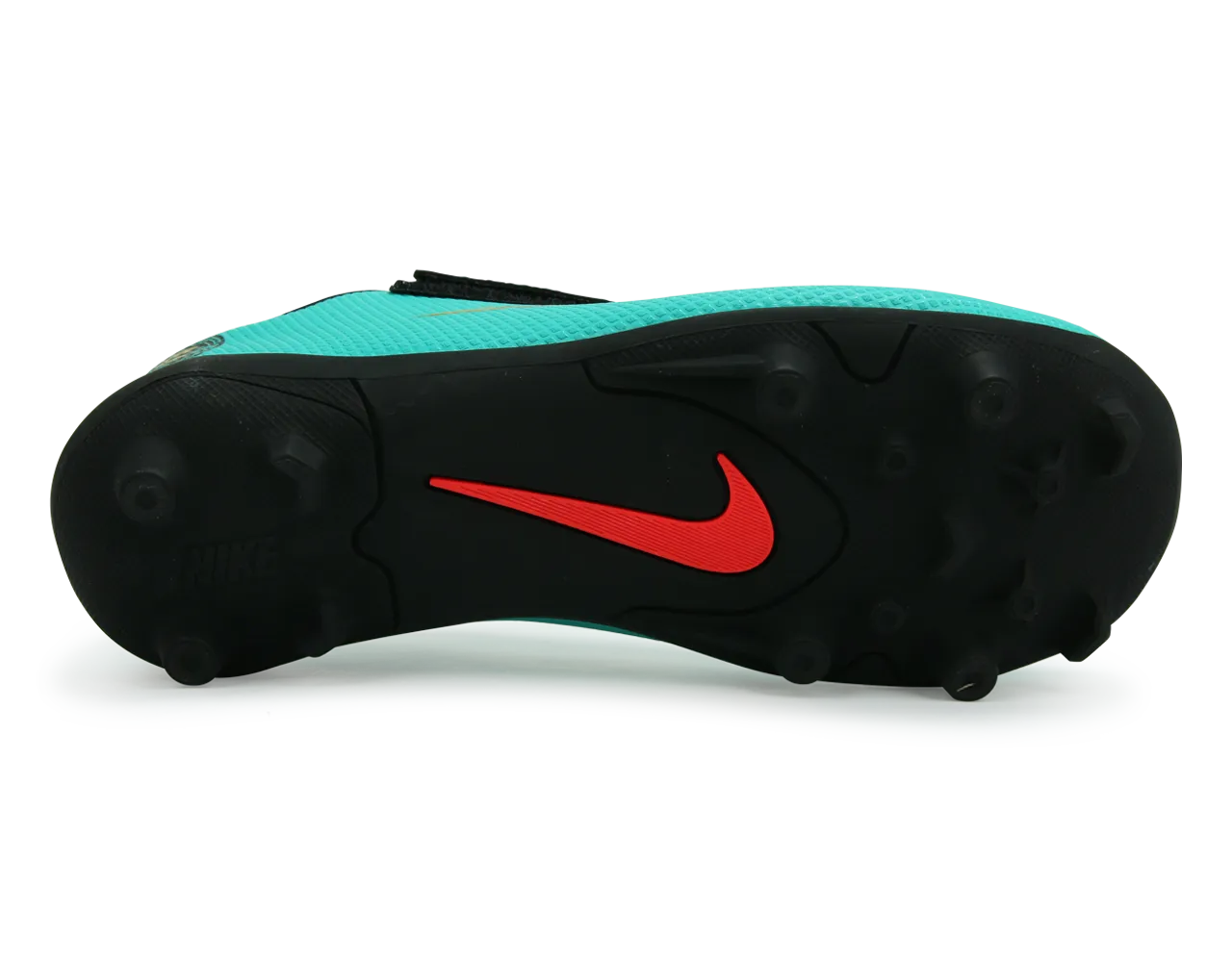 Nike Kids Mercurial Vapor 12 Club PS CR7 FG/MG Clear Jade/Black/Hyper Turquoise