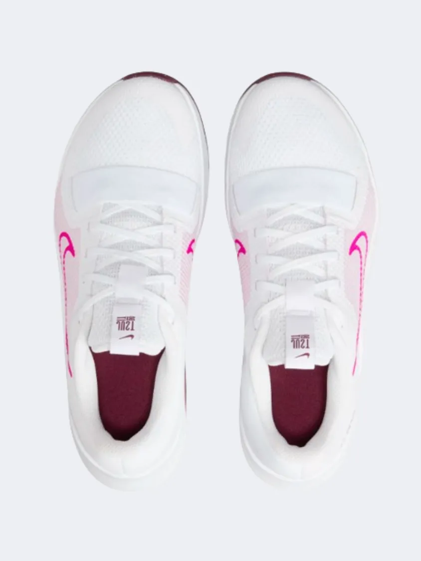 Nike Mc Trainer 2 Women Training Shoes White/Pink/Dark Red