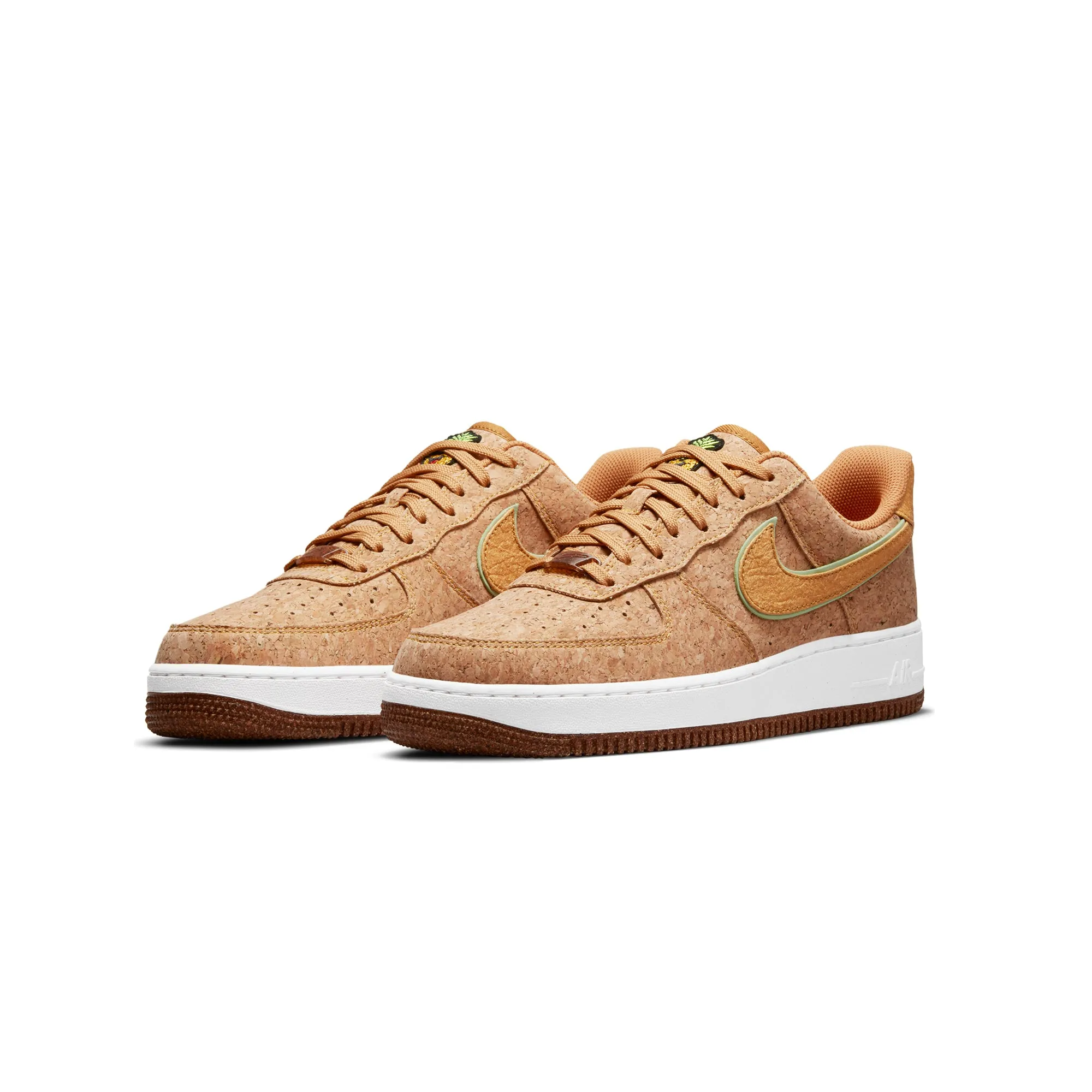 Nike Mens Air Force 1 '07 Premium Shoes Multi-color/Metallic Gold
