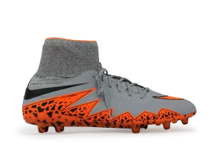 Nike Men's Hypervenom Phantom II FG Wolf Grey/Total Orange/Black