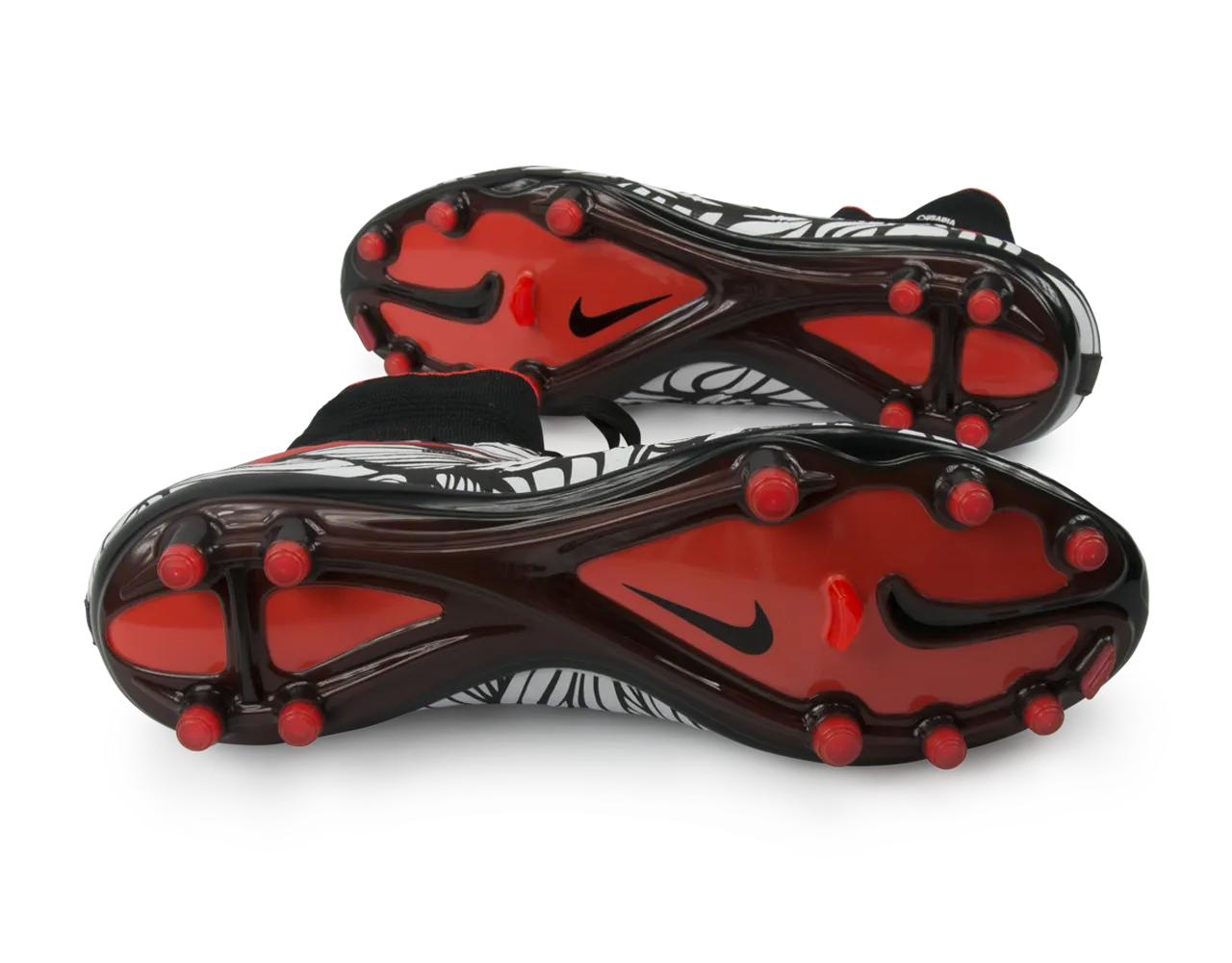 Nike Men's Hypervenom Phantom II NJR FG Black/Bright Crimson/White