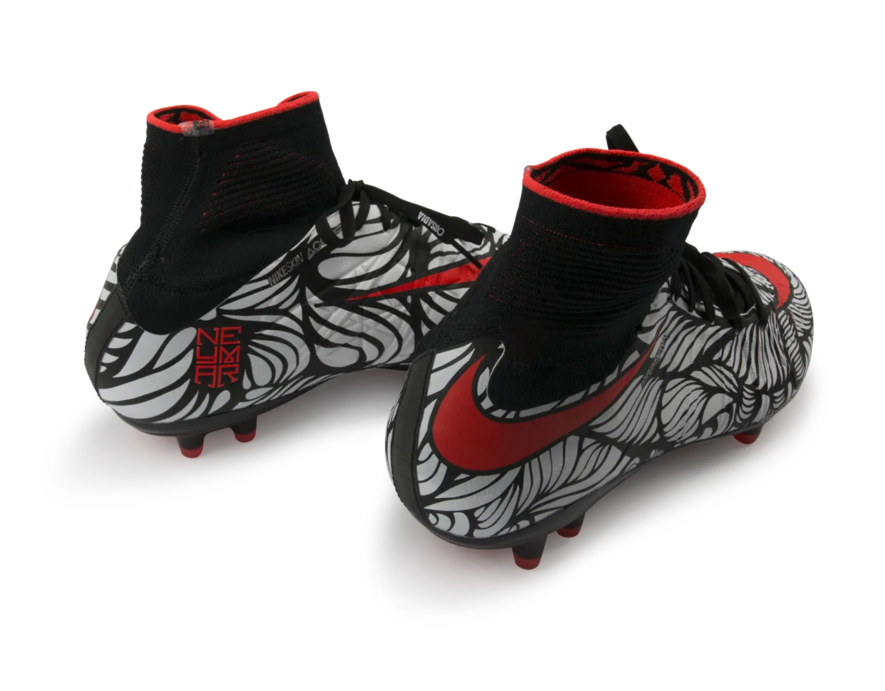 Nike Men's Hypervenom Phantom II NJR FG Black/Bright Crimson/White