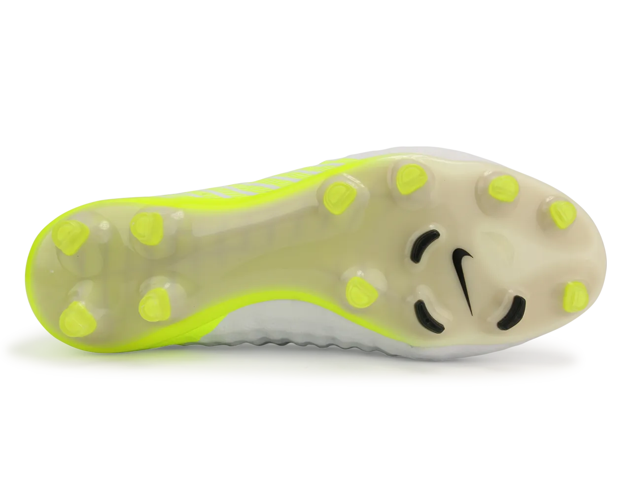 Nike Men's Magista Obra II FG White/Black/Volt/Pure Platinum