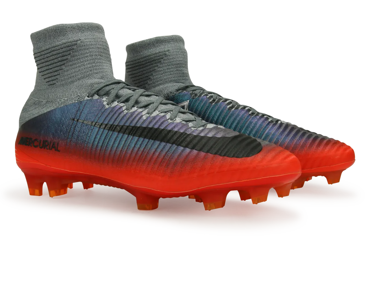 Nike Men's Mercurial Superfly V CR7 FG  Cool Grey/Metalic Hematite/Wolf Grey