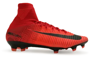 Nike Men's Mercurial Superfly V FG University Red/Black