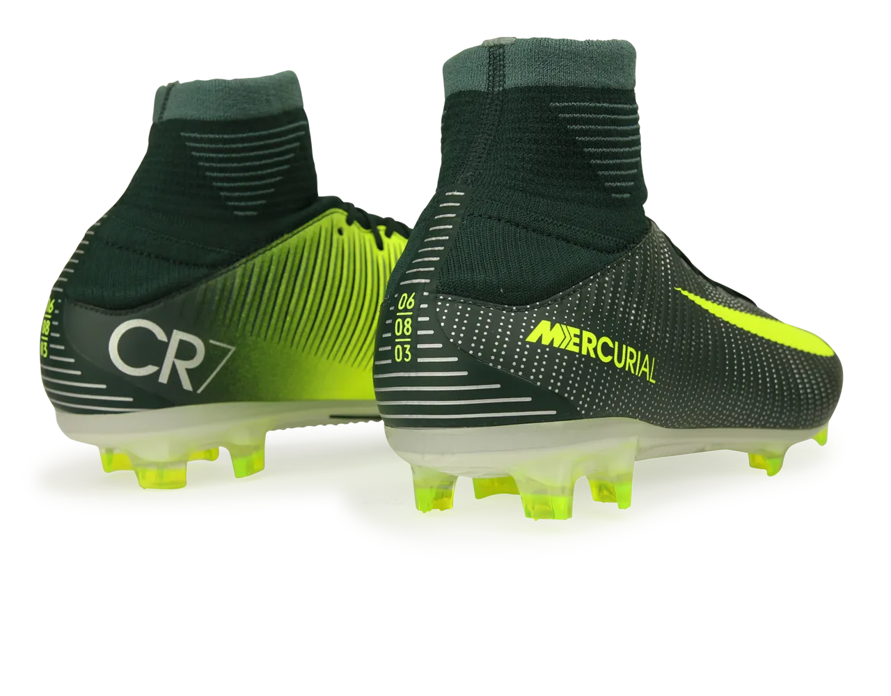 Nike Men's Mercurial Veloce III DF CR7 FG Seaweed/Volt/Hasta/White