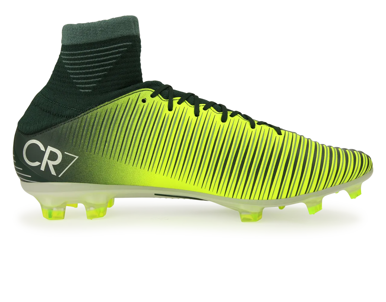 Nike Men's Mercurial Veloce III DF CR7 FG Seaweed/Volt/Hasta/White
