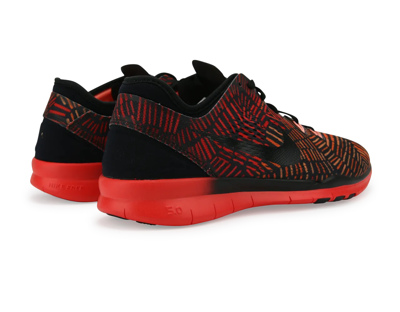 Nike Women's Free 5.0 TR Fit 5 Prt Black/Black Bright/Crimson Atomic