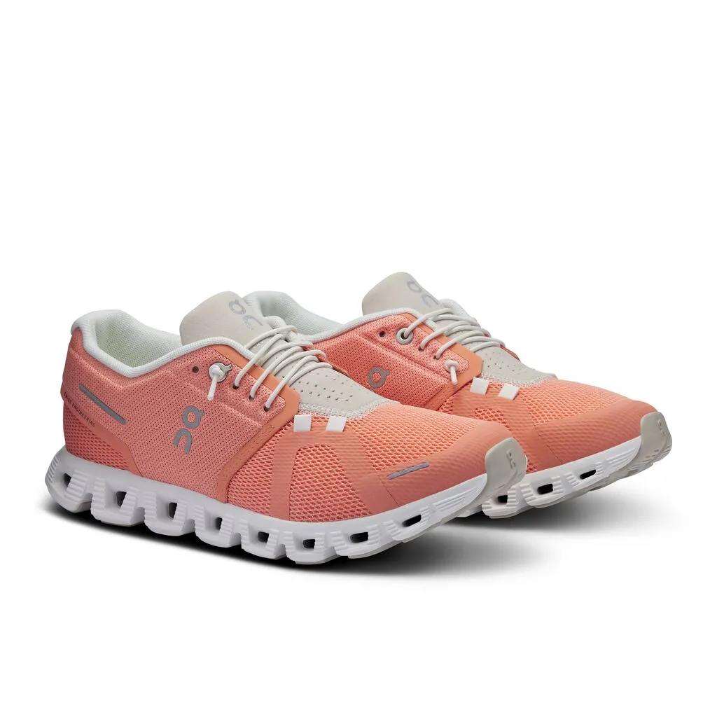 'On Running' Women's Cloud 5 - Flamingo / Pearl