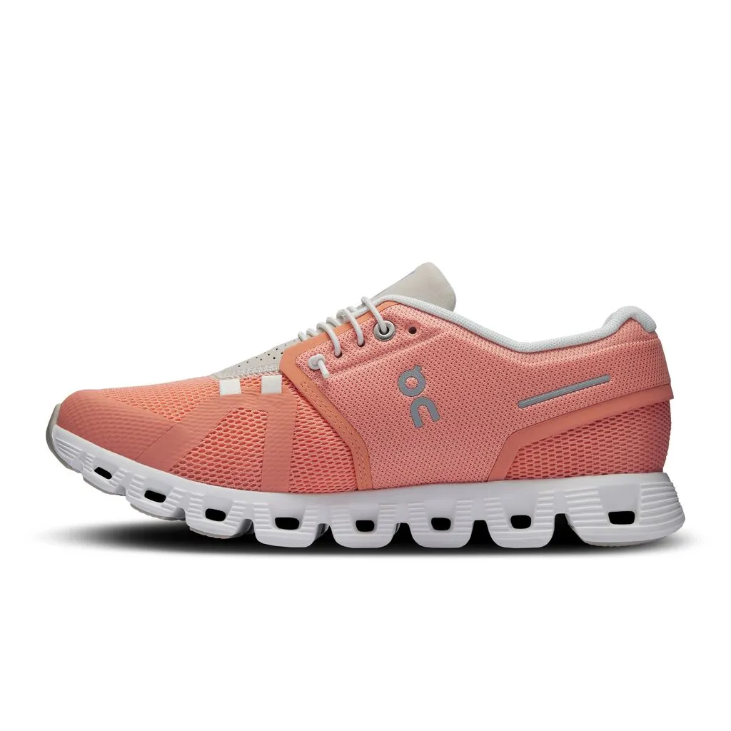'On Running' Women's Cloud 5 - Flamingo / Pearl