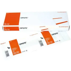 Opsite Adhesive Polyurethane Film 17.75 inches X 11 Inches, 10/box