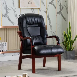 Orthopedic Black Chair by Image