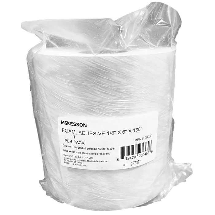 Orthopedic Foam Padding Roll Adhesive Poly-Foam Non-Sterile