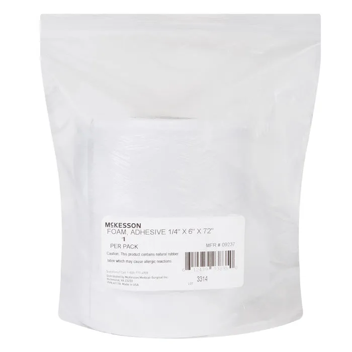 Orthopedic Foam Padding Roll Adhesive Poly-Foam Non-Sterile