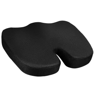 Orthopedic Memory Foam Seat Cushion for Office Car Seat - Tailbone & Hip Support