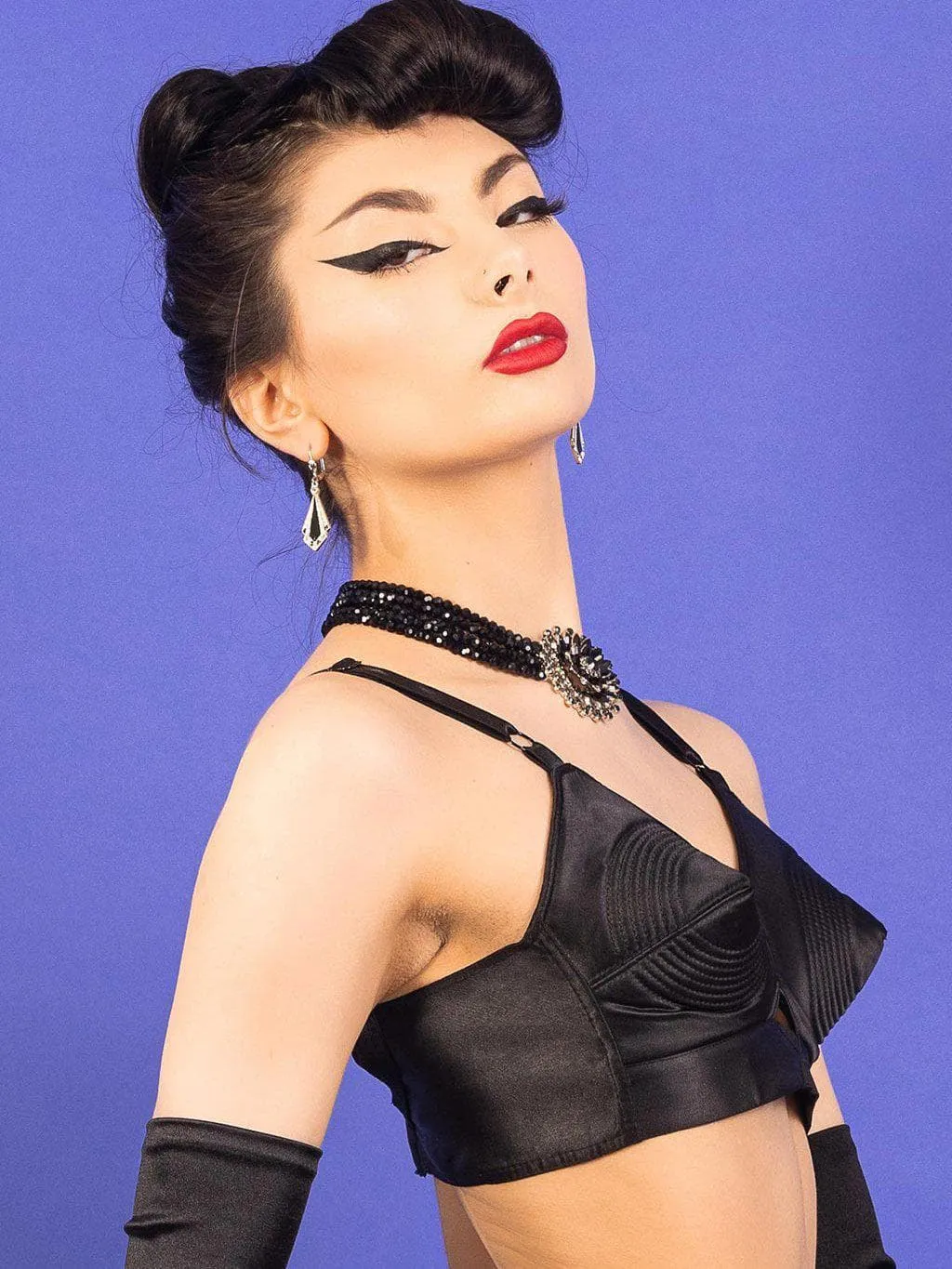 Padded Bullet Bra L6035