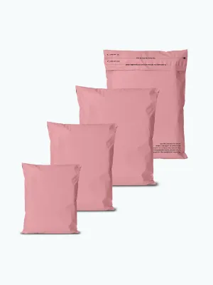 Pink Home Compostable Mailer For Sustainable Packaging MOQ 50 Mailers.