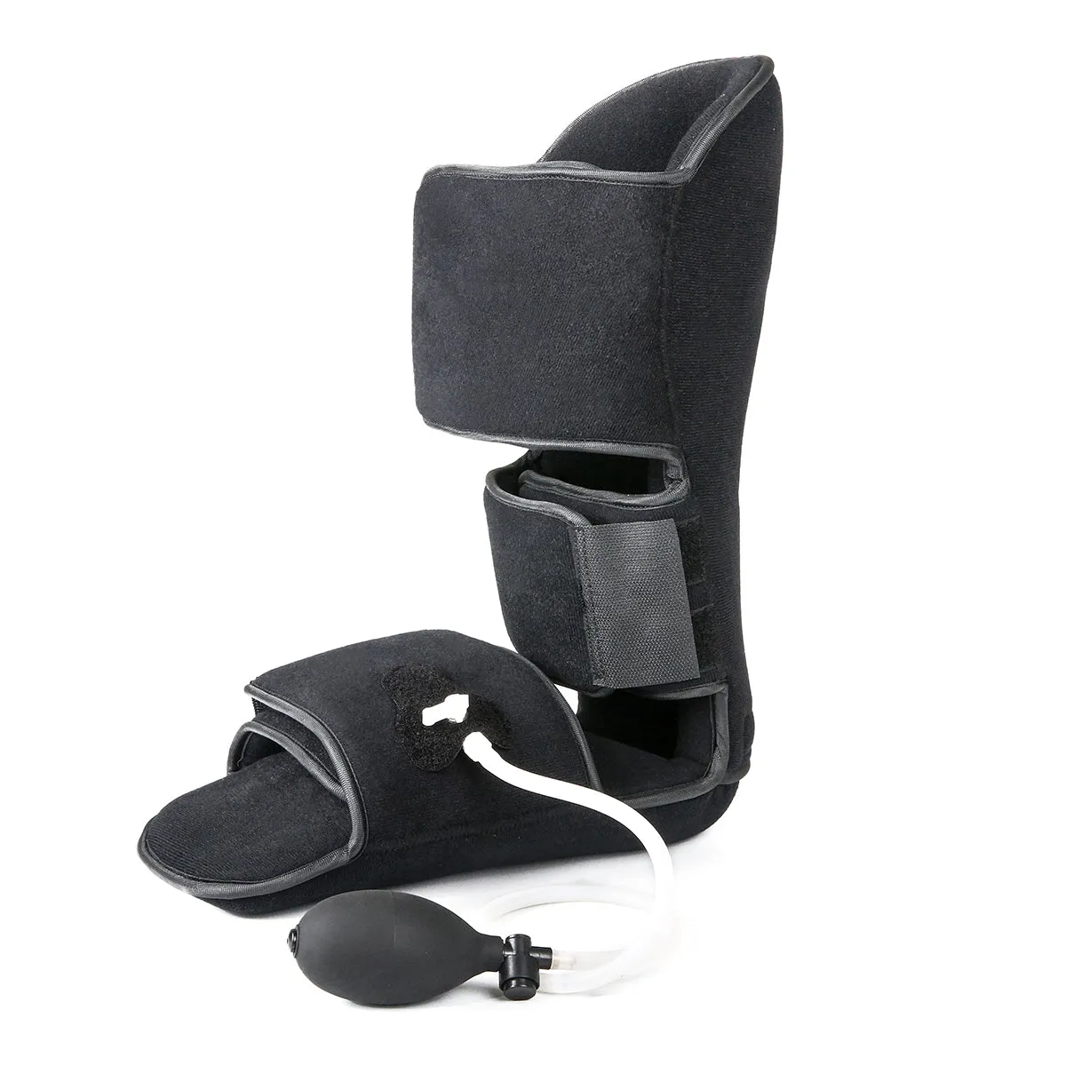 Plantar Fasciitis Night Splint with Pneumatic - 90 Degree Soft Leg Brace Support