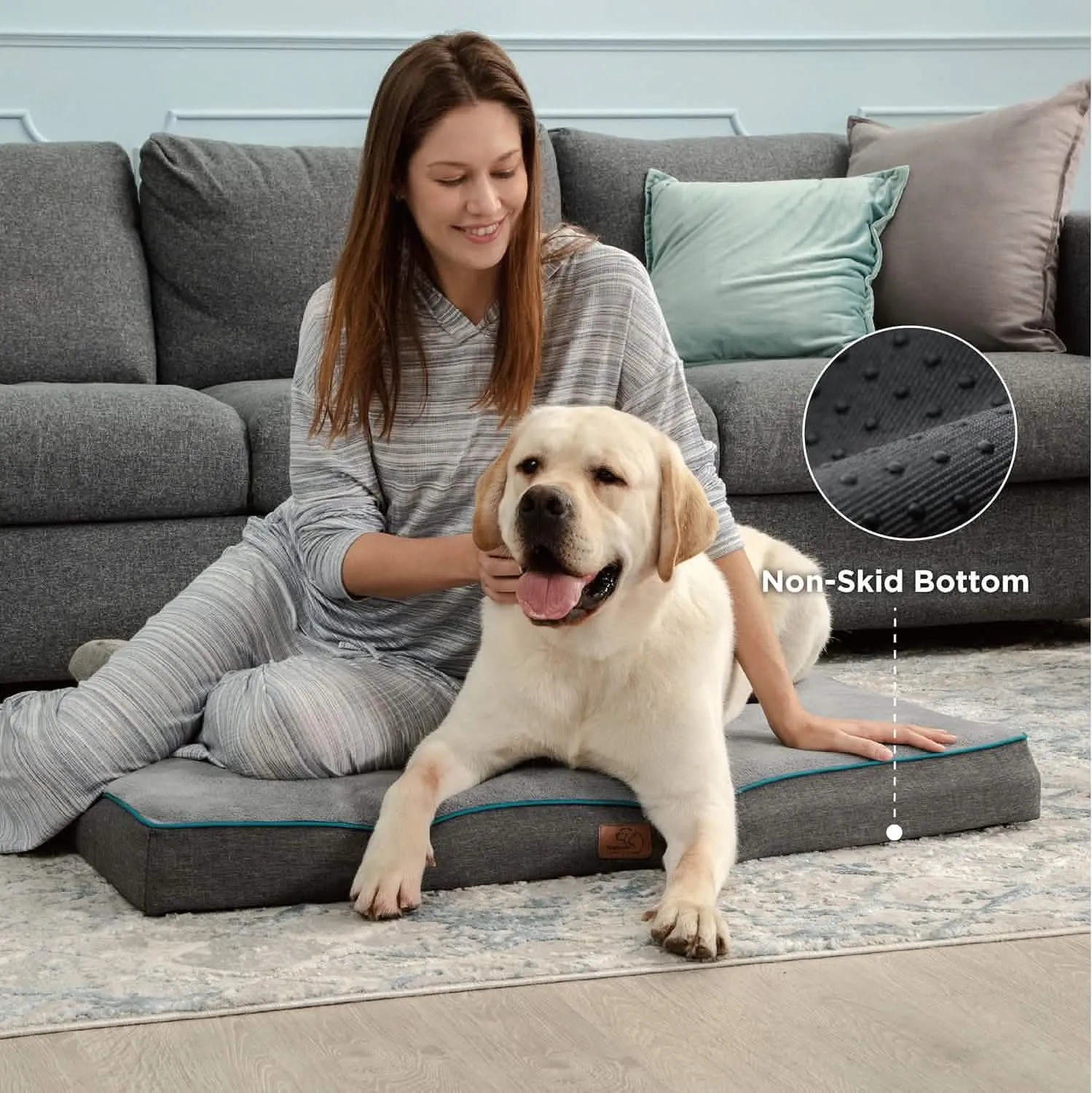 Plush Dog Bed