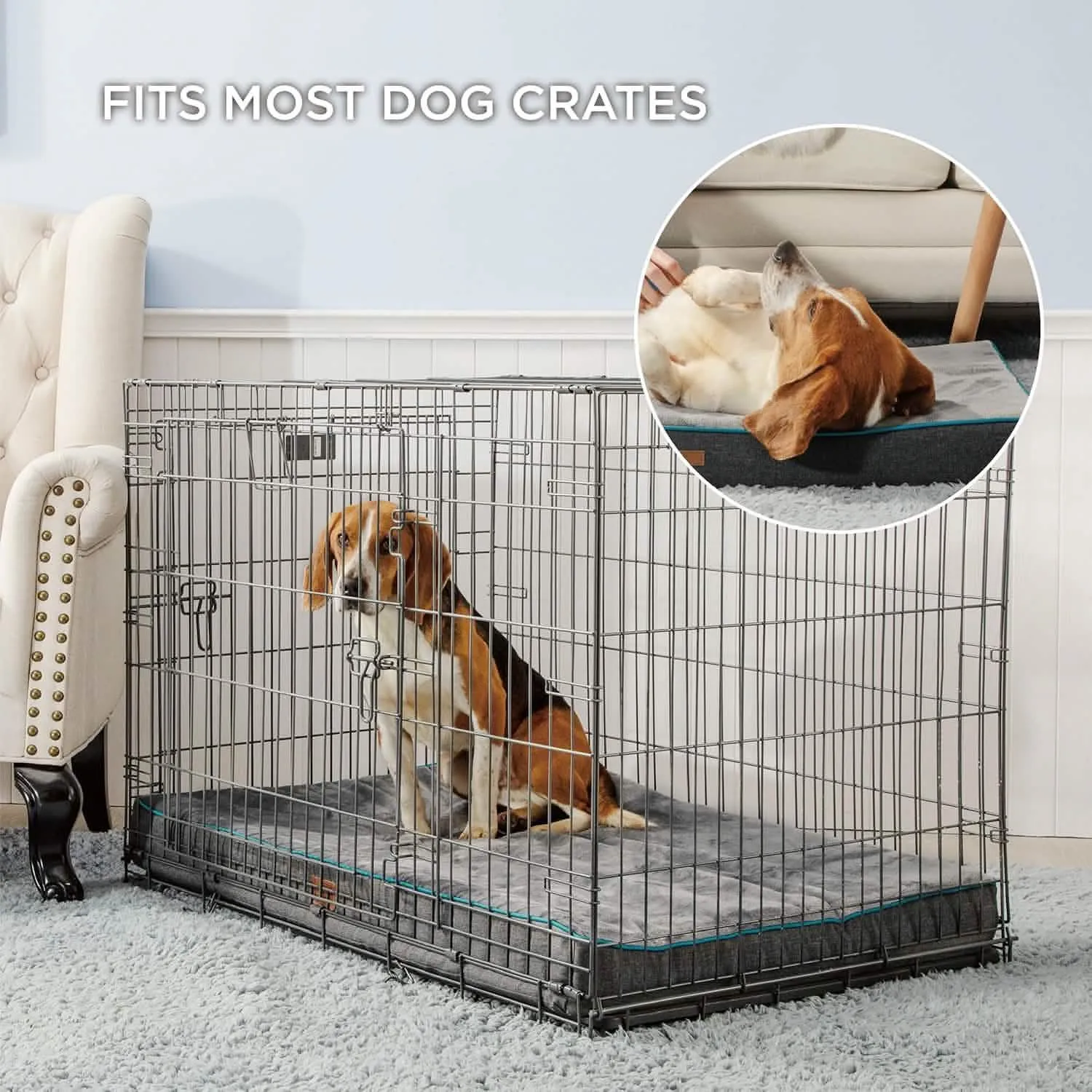 Plush Dog Bed