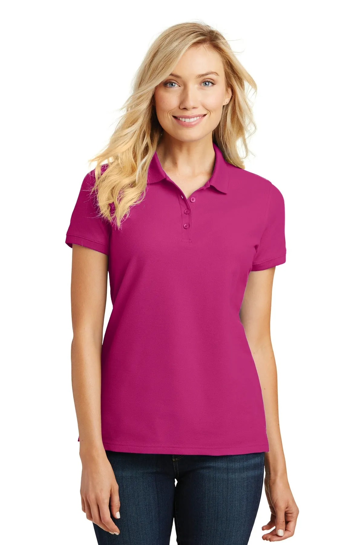 Port Authority® Ladies Core Classic Pique Polo. L100