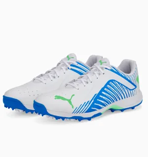 PUMA 22 FH Rubber Spike Shoes | Puma White-Bluemazing
