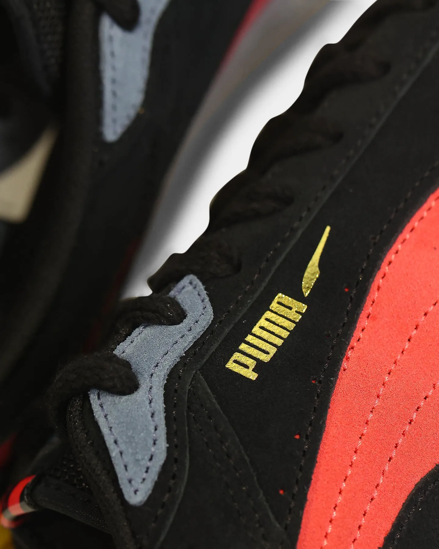 Puma Suede Bloc Black/Para